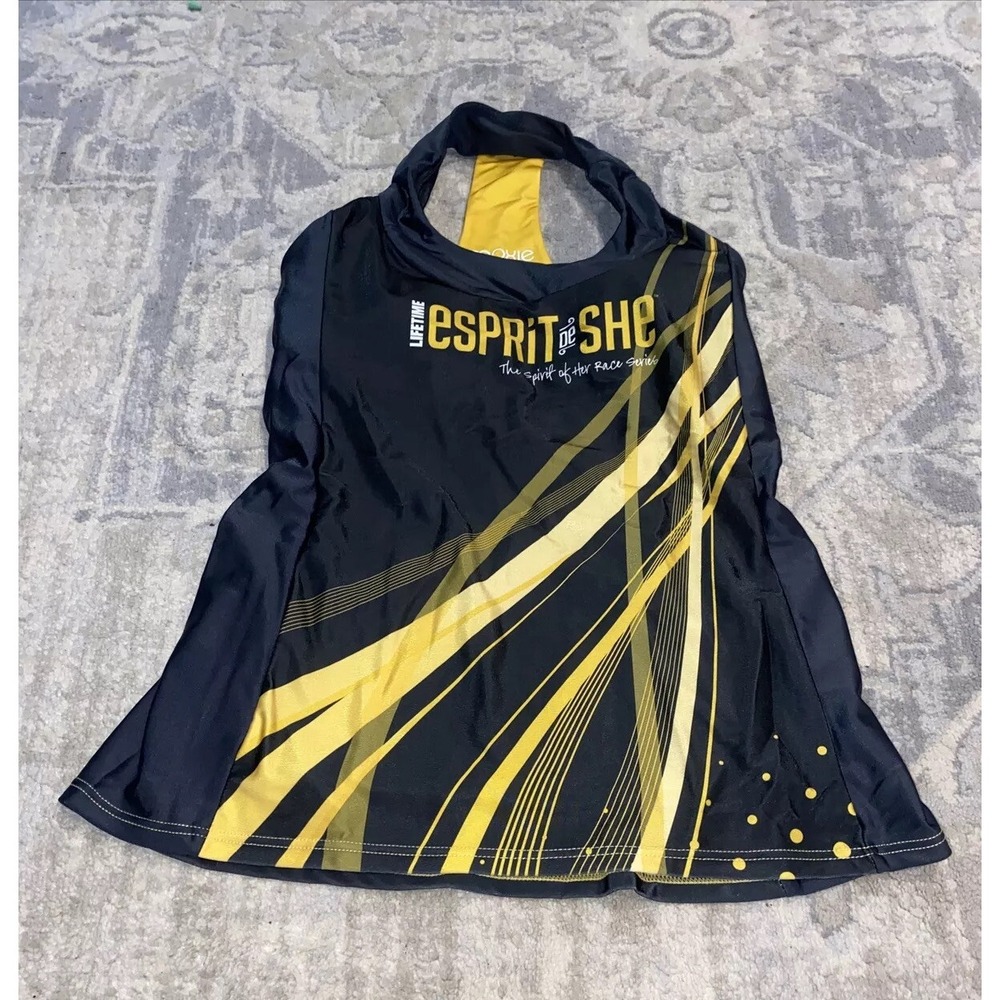 New MOXIE Cycling Co. Lifetime ESPRIT de‎ SHE Cycling Tank Top Size Small